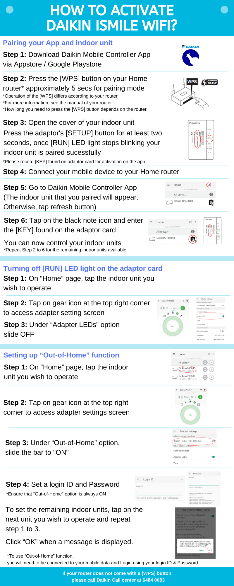 Daikin Ceiling Cassette Blinking Red Light Shelly Lighting